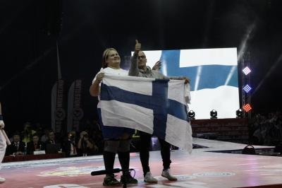 "It was just incredible!" Anniina Vaarmanmaa is now the strongest woman in the world