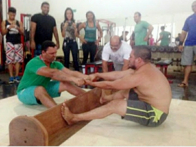 Modern history of mas-wrestling development. Brazil