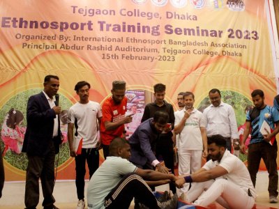 Mas-wrestling education continues in Bangladesh