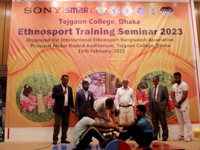 Mas-wrestling education continues in Bangladesh