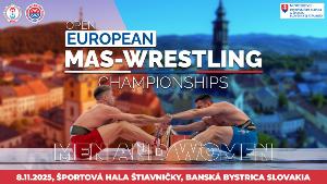 2025 Open European Mas-wrestling Championship  among men and women