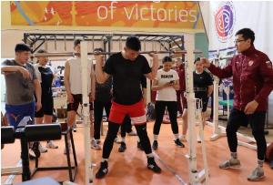 Mongolian mas-wrestlers will pass training camp in Yakutia and compete in tournament