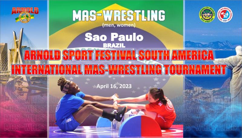 2023 International mas-wrestling tournament within the Arnold Sport Festival South America