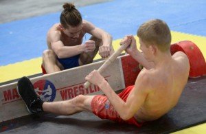Mas-wrestling tournament among senior boys and girls within I Open Eurasian Youth Games Martial Arts