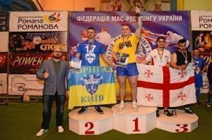 For the first time in Ukraine mas-wrestling competitions at the international level have taken place in Melitopol