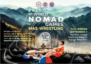 Mas-wrestling competitions as part of the sports program the VI World Nomad Games 2026