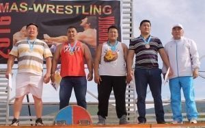 Mas-wrestling championship was held in Mongolia