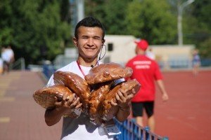 Сельские спортсмены проявили характер на жарком помосте мас-рестлинга в Калуге. Фото