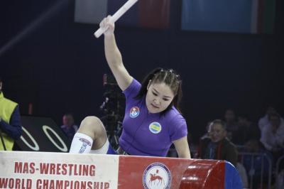 "Finally I became a world champion!" Saina Sedalischeva from the third attempt takes world gold. 