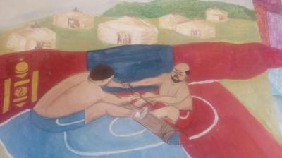 International exhibition of children's art «Planet of Mas-Wrestling»