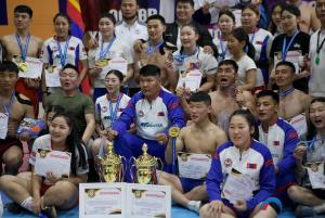 XIII Чемпионат Монголии по мас-рестлингу собрал 500 сильнейших спортсменов страны