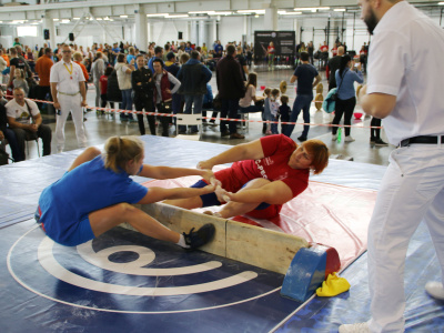 Russian national mas-wrestling team is ready to compete at the Arnold Classic. Photo