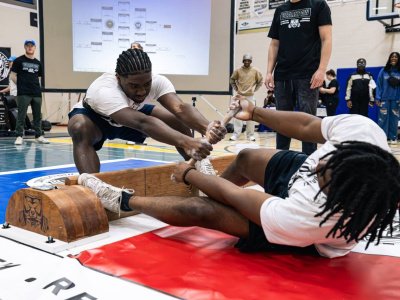 Jesse Roest, Canada: "Mas-wrestling - a simple sport to learn, but a lifetime to master"