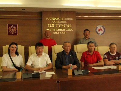 On the eve of the Mas-wrestling World Championship Mikhail Gulyaev held the A-RMWF Presidium meeting