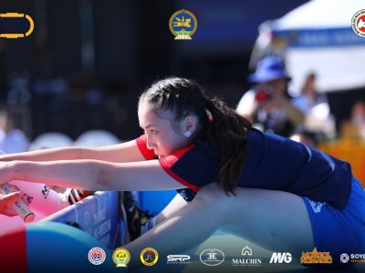The winners of the first day of the World Championship in Mongolia