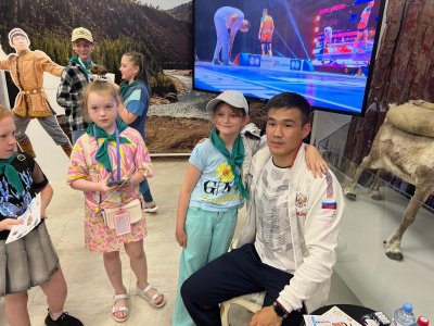 The State Sports Museum hosted an autograph session for world champion Semyon Anufriev