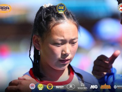 The winners of the first day of the World Championship in Mongolia