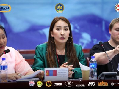 President Alexander Akimov held an expanded meeting of the Presidium of the International Mas-wrestling Federation in Arkhangai
