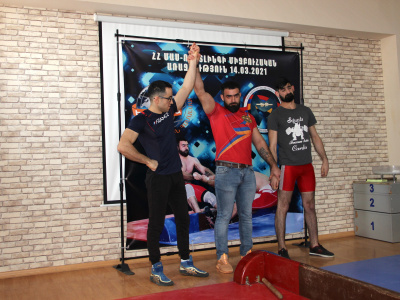 Mas-Wrestling Championship among students was successfully held in Armenia