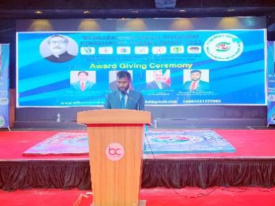 Mas-Wrestling tournament at the Bangabandhu' Dhaka Divisional Ethnosport Championship 2023 