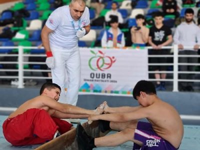 В Азербайджане успешно проведены Чемпионат и Первенство страны по мас-рестлингу x