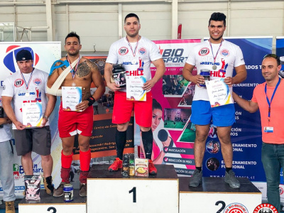 The 1st Mas Wrestling Championship of Chile was held in Santiago, San Berardo District 