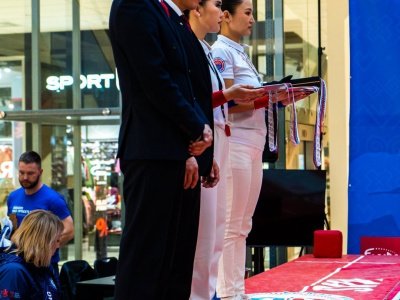 Павел Черноградский, Иван Галкин и Эльдана Болотбекова стали абсолютными чемпионами Европы по мас-рестлингу