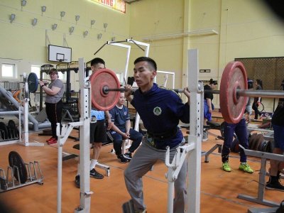 Serge Madjyny on Us Khatyn, the anthem of the International Federation and the logo of the World Mas-Wrestling Day will be presented at the IV World Championship