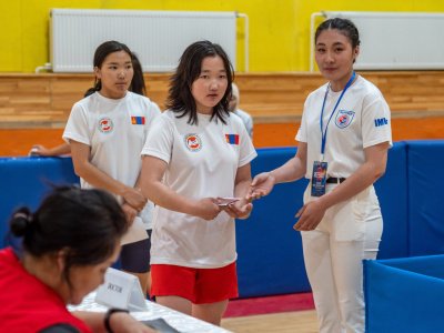 These days Mongolia is hosting the best Asian mas-wrestlers