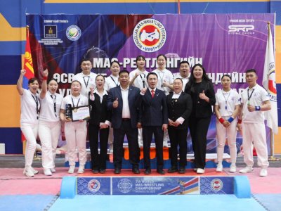 XIII Чемпионат Монголии по мас-рестлингу собрал 500 сильнейших спортсменов страны