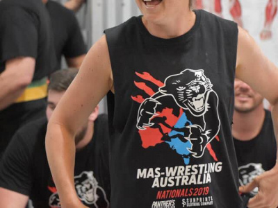 Mas-Wrestling Australian Nationals was run in Brisbane