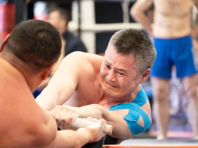 The III World Mas-Wrestling Championship among veterans in Moscow made history