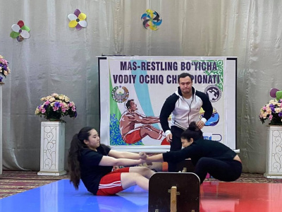 Championship of the Valley in Mas-Wrestling was held in Uzbekistan