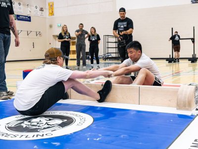 Jesse Roest, Canada: "Mas-wrestling - a simple sport to learn, but a lifetime to master"