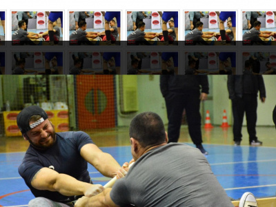 Mas-Wrestling сompetitions in the homeland of the Olympic Games