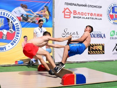 Mas-Wrestling was presented in Novaya Kakhovka (Ukraine)