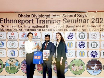 Mas-wrestling takes center stage at Dhaka Ethnosport Seminar 2026