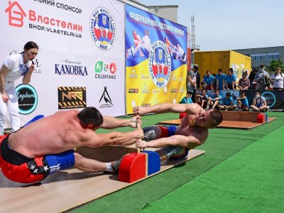 Mas-Wrestling was presented in Novaya Kakhovka (Ukraine)