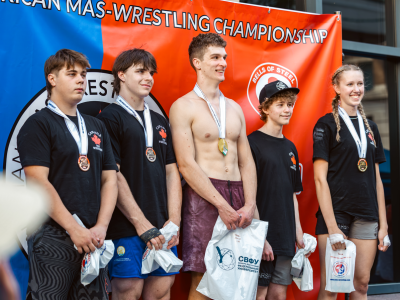 The results of the North American Open Mas-Wrestling Championship were summed up in Calgary