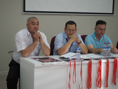 Mas-wrestling at the Children of Asia 2020 International Sports Games