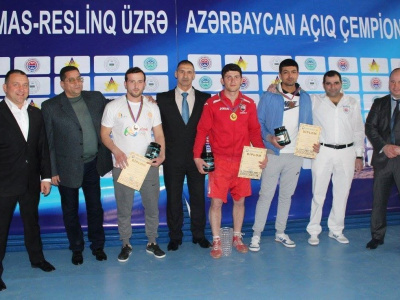 Mas-reslinq üzrə açıq Azərbaycan çempionatı keçirilib (azerb.lang.)