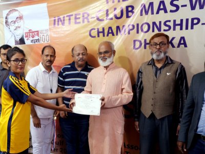 The Mujib Year Inter-Club Mas-Wresting Championship 2021 in Dhaka