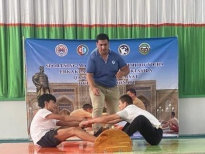 The Karshi region mas-wrestling Championship was successfully held in Uzbekistan