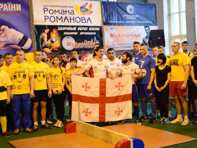 For the first time in Ukraine mas-wrestling competitions at the international level have taken place in Melitopol