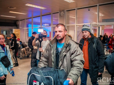 Another 56 athletes arrived in Yakutsk to participate in Mas-wrestling World Championship