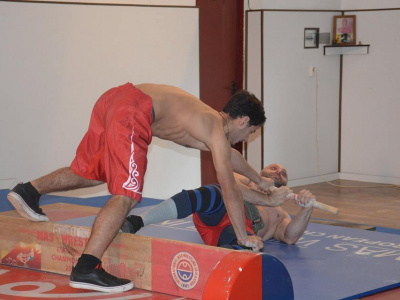 The 2nd Georgian Mas-wrestling Championship was held in Kutaisi