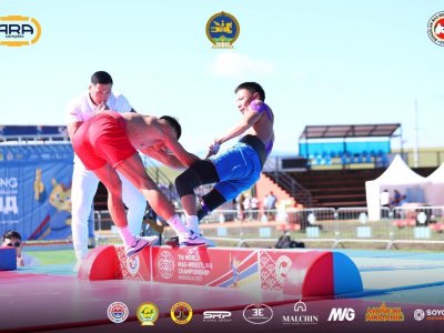 The winners of the first day of the World Championship in Mongolia