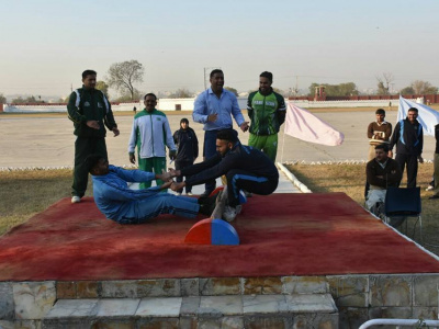 The 1st Commandant Police College Sihala Mas-Wrestling Championship. Photo