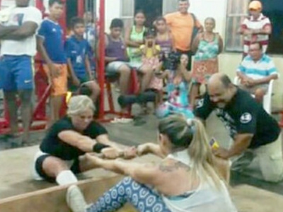 Modern history of mas-wrestling development. Brazil