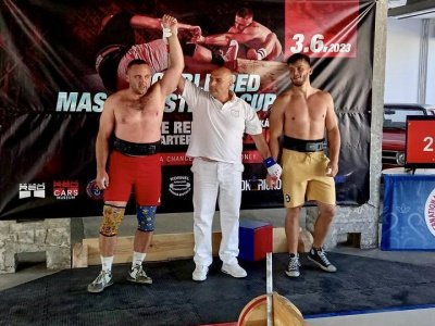 Fraternal mas-wrestling tournament in Brezno